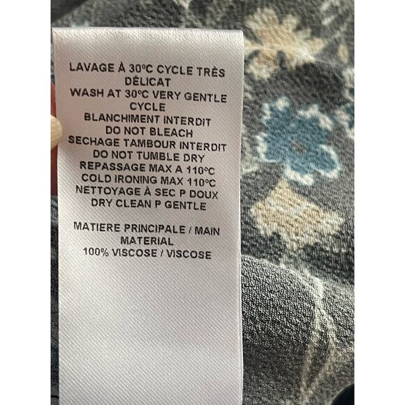 SEE BY CHLOE Floral Ribbon‎ Print Summer V-Neck Dress - Picture 15 of 16